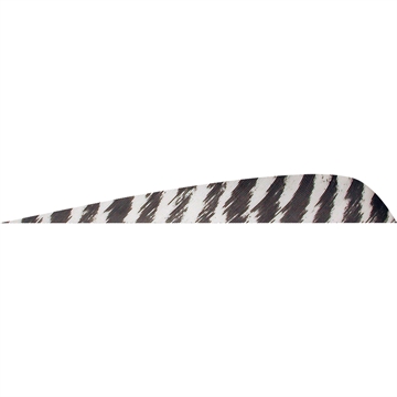 Picture of Gateway Gateway Parabolic Feathers Barred White 4 in. LW 50 pk. 400LPBWH-50