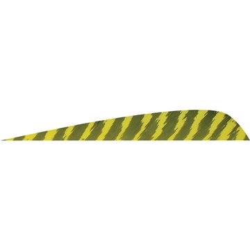 Picture of Gateway Gateway Parabolic Feathers Barred Yellow 4 in. LW 50 pk. 400LPBYL-50