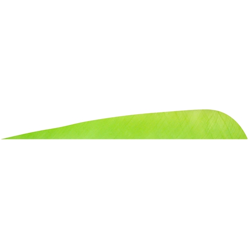 Picture of Gateway Gateway Parabolic Feathers Chartreuse 4 in. RW 12 pk. 400RPSCH-12