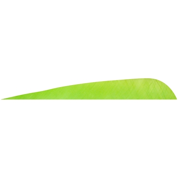 Picture of Gateway Gateway Parabolic Feathers Chartreuse 4 in. RW 12 pk. 400RPSCH-12
