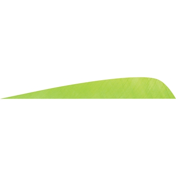 Picture of Gateway Gateway Parabolic Feathers Chartreuse 4 in. RW 50 pk. 400RPSCH-50