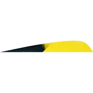 Picture of Gateway Gateway Parabolic Feathers Kuro Flo Yellow 4 in. LW 50 pk. 400LPKFY-50