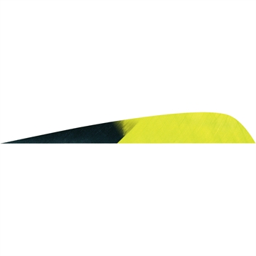 Picture of Gateway Gateway Parabolic Feathers Kuro Lemon Lime 4 in. LW 50 pk. 400LPKLL-50