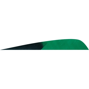 Picture of Gateway Gateway Parabolic Feathers Kuru Green 4 in. RW 50 pk. 400RPKGN-50