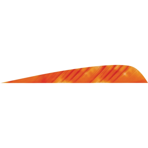 Picture of Gateway Gateway Parabolic Feathers Tre White/Orange 4 in. LW 50 pk. 400LPTWO-50