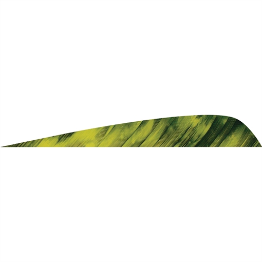 Picture of Gateway Gateway Parabolic Feathers Tre Yellow 4 in. LW 50 pk. 400LPTYL-50
