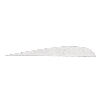 Picture of Gateway Gateway Parabolic Feathers White 5 in. RW 100 pk. 500RPSFW-100