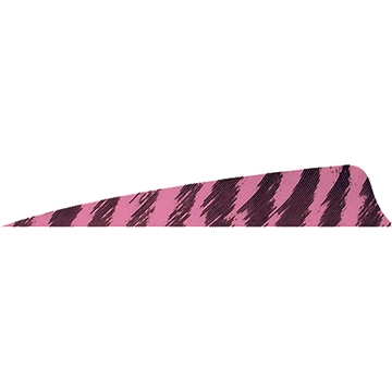 Picture of Gateway Gateway Shield Cut Feathers Barred Flo Pink 4 in. RW 50 pk. 400RSBFP-50