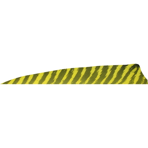 Picture of Gateway Gateway Shield Cut Feathers Barred Yellow 4 in. LW 50 pk. 400LSBYL-50
