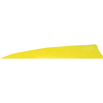 Picture of Gateway Gateway Shield Cut Feathers Flo Yellow 4 in. RW 50 pk. 400RSSFY-50