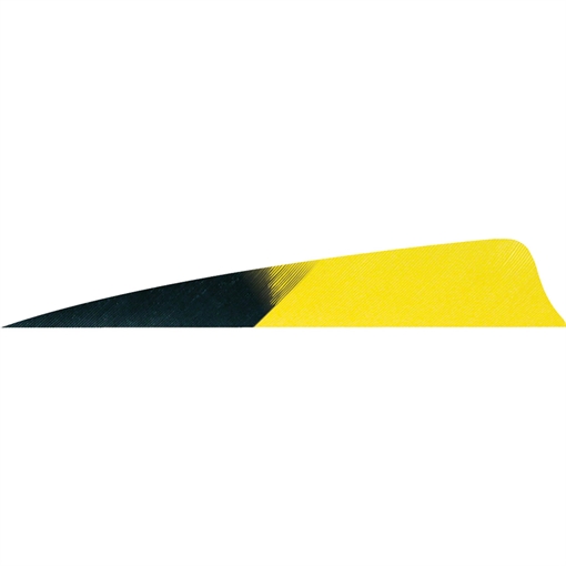 Picture of Gateway Gateway Shield Cut Feathers Kuro Flo Yellow 4 in. LW 50 pk. 400LSKFY-50