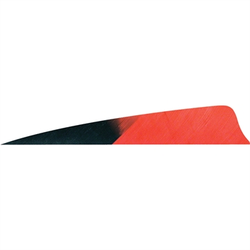 Picture of Gateway Gateway Shield Cut Feathers Kuru Red 4 in. RW 50 pk. 400RSKRR-50