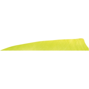 Picture of Gateway Gateway Shield Cut Feathers Lemon Lime 4 in. LW 50 pk. 400LSSLL-50