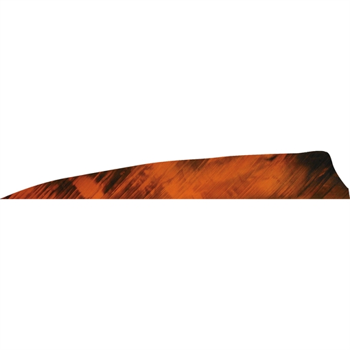 Picture of Gateway Gateway Shield Cut Feathers Tre Orange 4 in. LW 50 pk. 400LSTOR-50