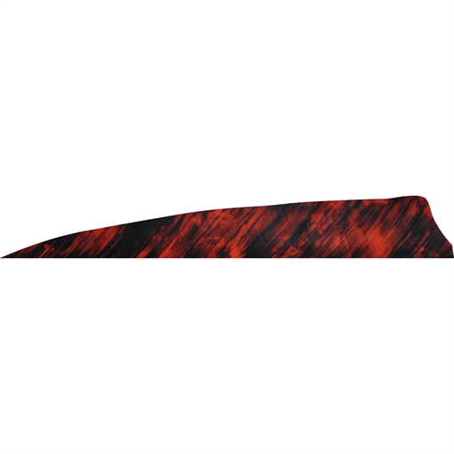 Picture of Gateway Gateway Shield Cut Feathers Tre Red 4 in. LW 50 pk. 400LSTRD-50