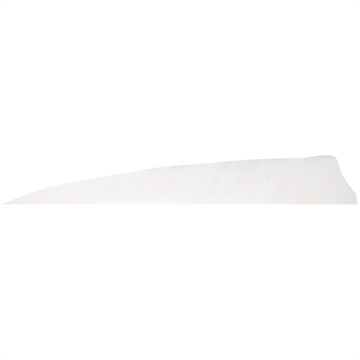 Picture of Gateway Gateway Shield Cut Feathers White 4 in. RW 100 Pk. 400RSSFW-100