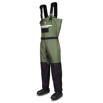Picture of Gator Waders Shield Insulated Pro Series Waders Mens Olive Regular 8 SHI17MR8