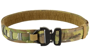 Picture of GBRS Group Assaulter Belt System, 20 Molle Sections, 1.75" Cobra Buckle with D-Ring, Large, 1.5" Nylon Scuba Webbing Construction, Multicam GEAR-ABSV3-MC-L