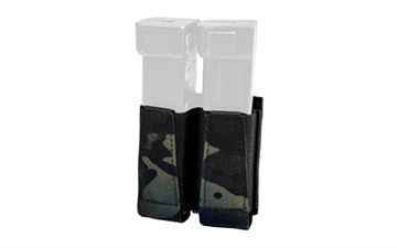 Picture of GBRS Group Double Pistol, Magazine Pouch, MultiCam Black, Fits (2) Pistol Magazines GEAR-DPMP-BR-MCB