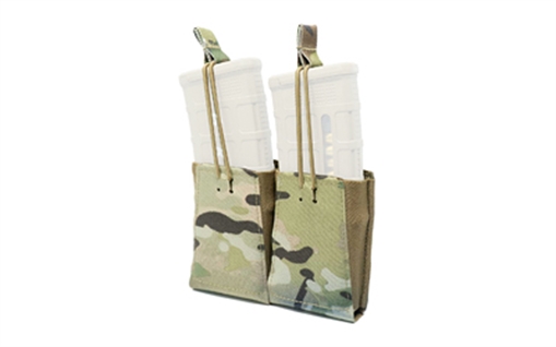 Picture of GBRS Group Double Rifle, Magazine Pouch, MultiCam, Fits (2) Rifle Magazines GEAR-DRMP-5.56-BR-MC