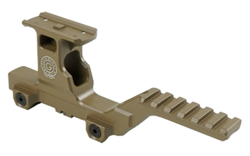 Picture of GBRS Group Hydra V2 Mount Kit, Fits Aimpoint DUTY RDS, Aluminum Construction, Anodized Finish, Black GEAR-HYDRA2-DRDS-FDE