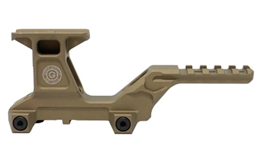 Picture of GBRS Group Hydra V2 Mount Kit, Fits Trijicon MRO, Aluminum Construction, Anodized Finish, Flat Dark Earth GEAR-HYDRA2-MRO-FDE