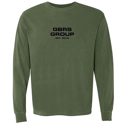 Picture of GBRS GROUP INSTRUCTOR LONG SLEEVE SHIRT - ANNIVERSARY EDITION LS-GRNBLK-INS25-2XL -