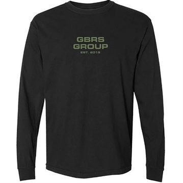 Picture of GBRS GROUP INSTRUCTOR LONG SLEEVE SHIRT - ANNIVERSARY EDITION LS-BLKGRN-INS25-2XL -