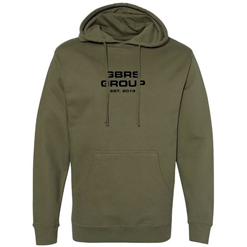 Picture of GBRS GROUP INSTRUCTOR PULLOVER HOODIE - ANNIVERSARY EDITION PO-GRNBLK-INS25-XL -