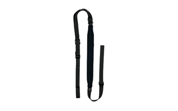 Picture of GBRS Group Second Best Sling, 40" Adjustable Front End, 20" Adjustable Back End, 16" Minimalist Neck Pad, Black, Mounting Hardware Not Included GEAR-SBS-BK