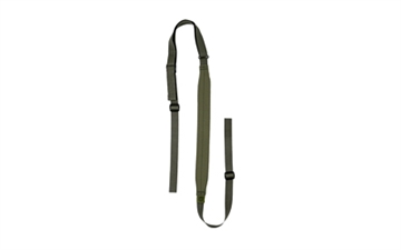Picture of GBRS Group Second Best Sling, 40" Adjustable Front End, 20" Adjustable Back End, 16" Minimalist Neck Pad, Ranger Green, Mounting Hardware Not Included GEAR-SBS-RG