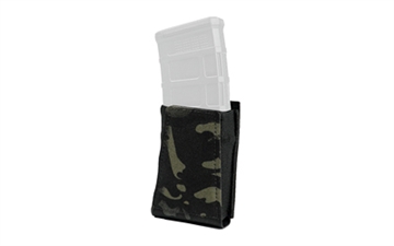Picture of GBRS Group Single Rifle, Magazine Pouch, MultiCam Black, Fits (1) Rifle Magazine GEAR-SRMP-5.56-BR-MCB