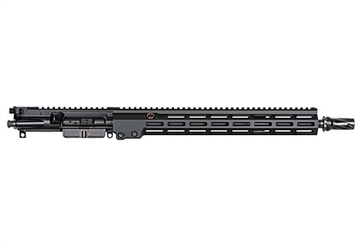 Picture of Geissele Automatics Super Duty MOD1, Complete Upper Receiver, 556NATO, 16" Barrel, 1:7 Twist, HUXWRX Flash Hider-QD 556, 15" SMR MK16 M-LOK Free Float Handguard, Geissele Airborne Charging Handle, Nanoweapon Reliability Enhanced Bolt Carrier Group, Fits AR-15, Anodized Finish, Black 08-548B