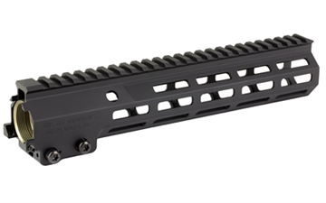 Picture of Geissele Automatics Super Modular Rail MK16 10.50" M-LOK, Black Aluminum for AR Platform, Barrel Nut Included 051073B
