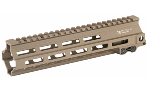 Picture of Geissele Automatics MK8, Super Modular Rail, Handguard, 9.3", M-LOK, Barrel Nut Wrench Sold Separately (GEI-02-243), Gas Block Not Included, Desert Dirt Color, Product Finishes, Shade Variations and Other Imperfections Are Normal Due to the Manufacturing Process 05-284S 05284S