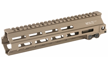 Picture of Geissele Automatics MK8, Super Modular Rail, Handguard, 9.3", M-LOK, Barrel Nut Wrench Sold Separately (GEI-02-243), Gas Block Not Included, Desert Dirt Color, Product Finishes, Shade Variations and Other Imperfections Are Normal Due to the Manufacturing Process 05-284S 05284S