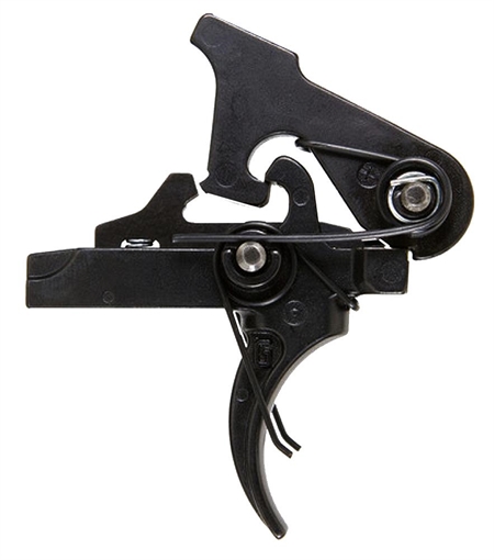 Picture of Geissele Automatics G2S Two-Stage Curved Trigger w/4.25-4.75 lbs Draw Weight, Black Oxide Finish for AR-15/AR-10 05145