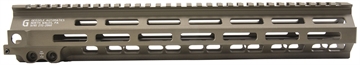 Picture of Geissele Automatics MK8, Super Modular Rail, Handguard, 13.5", M-LOK, Barrel Nut Wrench Sold Separately (GEI-02-243), Gas Block Not Included, Desert Dirt Color, Product Finishes, Shade Variations and Other Imperfections Are Normal Due to the Manufacturing Process 05-285S 05285S