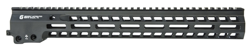 Picture of Geissele Automatics MK14, Super Modular Rail, Handguard, 15", M-LOK, Barrel Nut Wrench Sold Separately (GEI-02-243), Gas Block Not Included, Black 05-575B 05575B