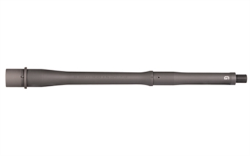 Picture of Geissele Automatics Rifle Barrel, 5.56 NATO, 12.5" Cold Hammer Forged Barrel, 1/2X28 Thread Pitch, Fits AR-15, Chrome Lined, Geissele Taper Profile, Carbine-Length Gas System, Manganese Phosphate Finish, Black 05-2988