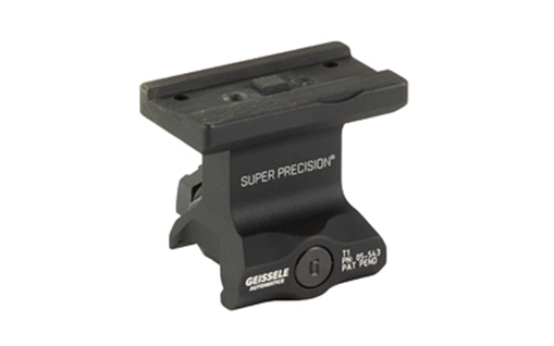Picture of Geissele Automatics Super Precision, Mount, Fits Aimpoint T1 & T1 Patterned Optics, APT1, 1.93" Height, Black 05-543B