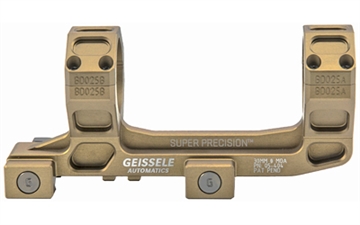Picture of Geissele Automatics Super Precision, Mount, 30mm, Desert Dirt Color, Anodized Finish, Product Finishes, Shade Variations and Other Imperfections Are Normal Due to the Manufacturing Process 05-404S