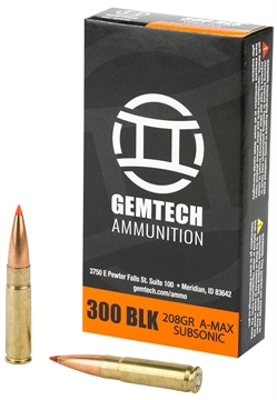 Picture of Gemtech Subsonic 300Blackout 208gr Polymer Tip 20/Box 3010163