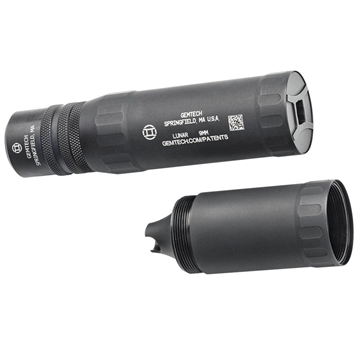 Picture of Gemtech Lunar 9QD 3 Lug Suppressor 9mm Luger USED 13482U