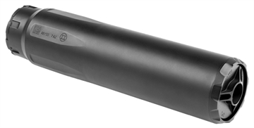 Picture of Gemtech Abyss, Rifle Suppressor, 7.62MM, Weight 16.2oz, Length 6.8", Diameter 1.64", Threads 5/8X24, Stainless Steel and Titanium, High-Temp Cerakote Finish, Black 14373