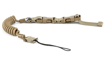 Picture of Gemtech TACTICAL RETENTION LANYARD PISTOL LEASH-COYOTE BROWN 12254