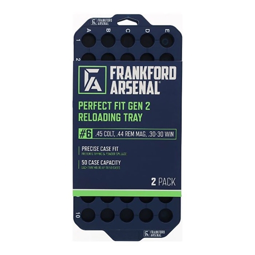 Picture of Frankford Arsenal #6 PERFECT FIT G2 RELOAD TRAY .45 COLT .44 REM MAG 2PK 50 RD 1183642