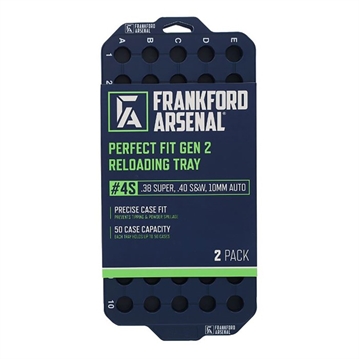 Picture of Frankford Arsenal #4S PERFECT FIT GEN2 RELOAD TRAY .38 SUPER .40 S&W 2PK 50 RD 1183639