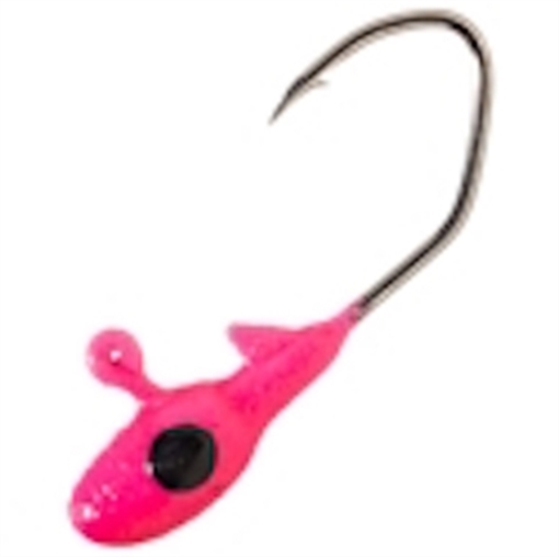 Picture of GENE LAREW 1/16 SICKLE JIG 10PK PNK BG116OBS06-10