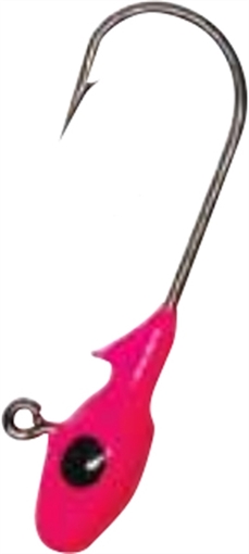 Picture of GENE LAREW 1/24oz MO GLO JIG HEAD PINK 10BG BG124MGH06-10